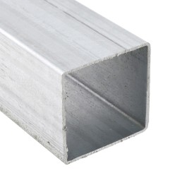 4' Long x 1 x 2 Galvanized Steel Tubing (0.0625 Wall) - Square Steel Pipe