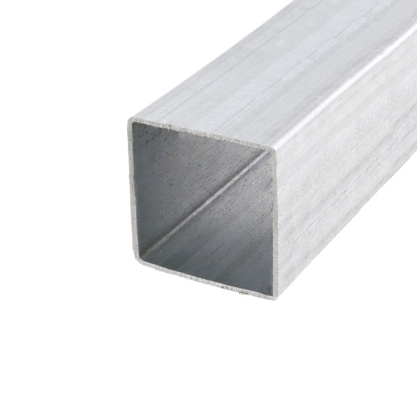 8' Long x 2" x 2" Square Galvanized Steel Tubing (0.0625" Wall) - Square Steel Pipe