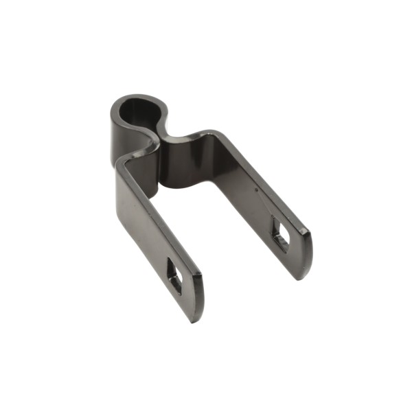 1 1/2" X 1 1/2" Square Female Black Gate Hinge Hot Dip Galvanized Steel (5/8" Pintle)
