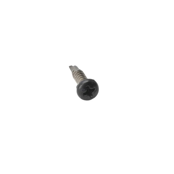 Elite #8 x 3/4" Stainless Steel Self Drill Screw For Aluminum Fence (Black)