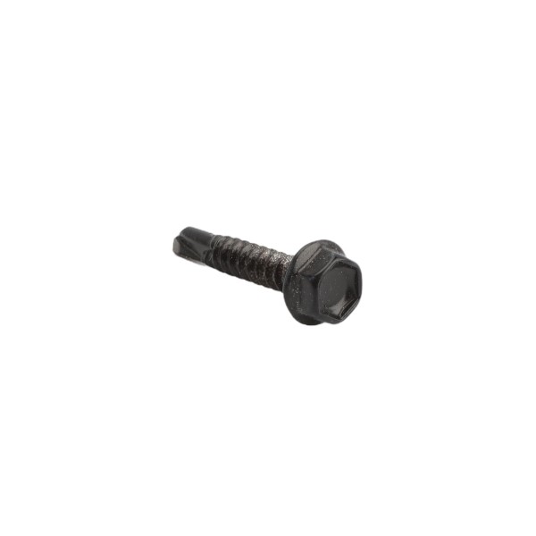 Jerith #10 x 1" Stainless Steel Screw For Aluminum Fence (Black)
