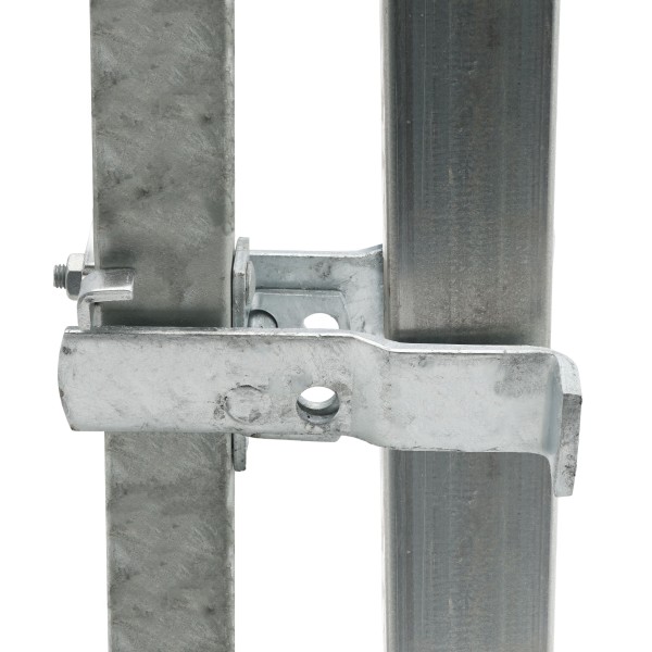 Square Post Fulcrum Gate Latch - Fits 2" Square Gate Frame x 2 1/2" Square Gate Post - SFL-225