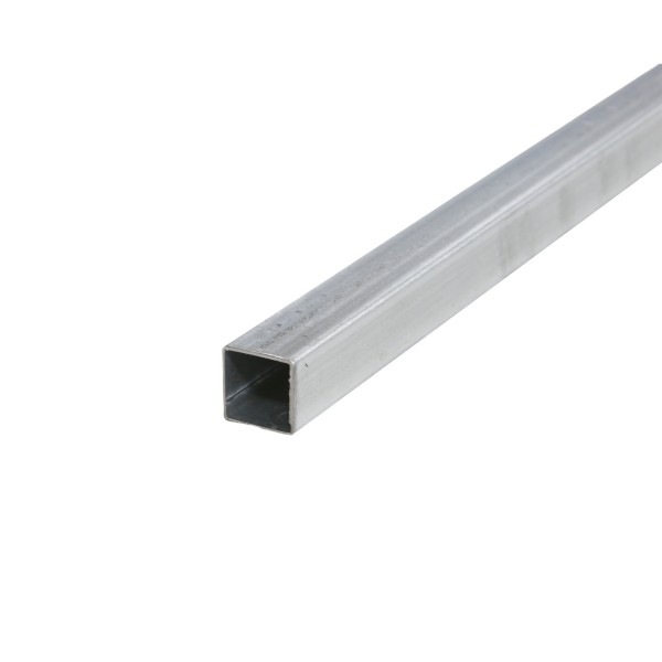 5' Long x 1 1/2" Sq. Galvanized Steel Tubing (0.0625" Wall) - 4 Pack (2" Sq. Shown As Example)