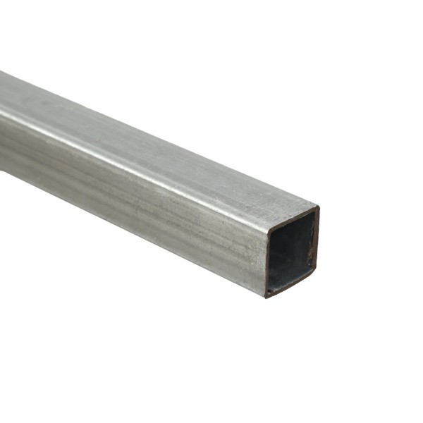 6' Long x 1" x 1" Square Residential Fence Frame Tubing - Galvanized Steel (0.0625" Wall) (Tubing)