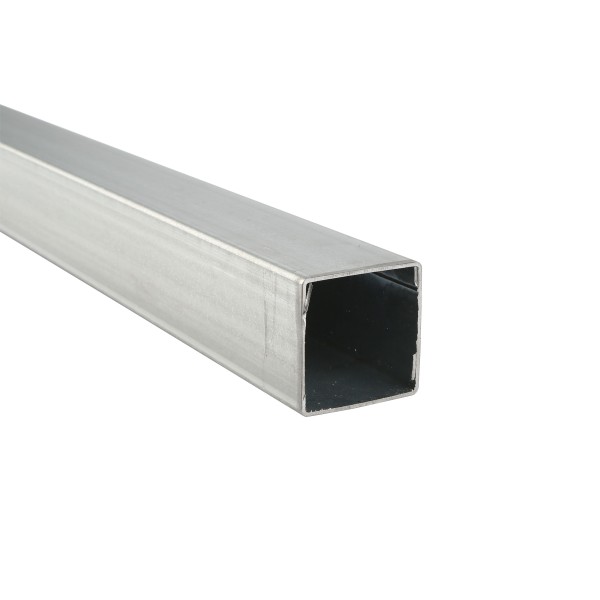 6' Long x 2" x 2" Square Galvanized Steel Tubing (0.0625" Wall) - Square Steel Pipe