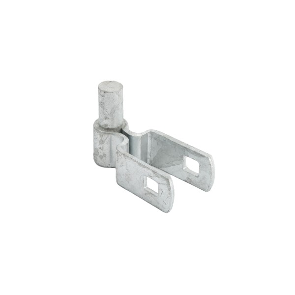 1” x 1" Square Male Gate Post Hinge Chain Link Galvanized Steel (5/8 Pintle) 