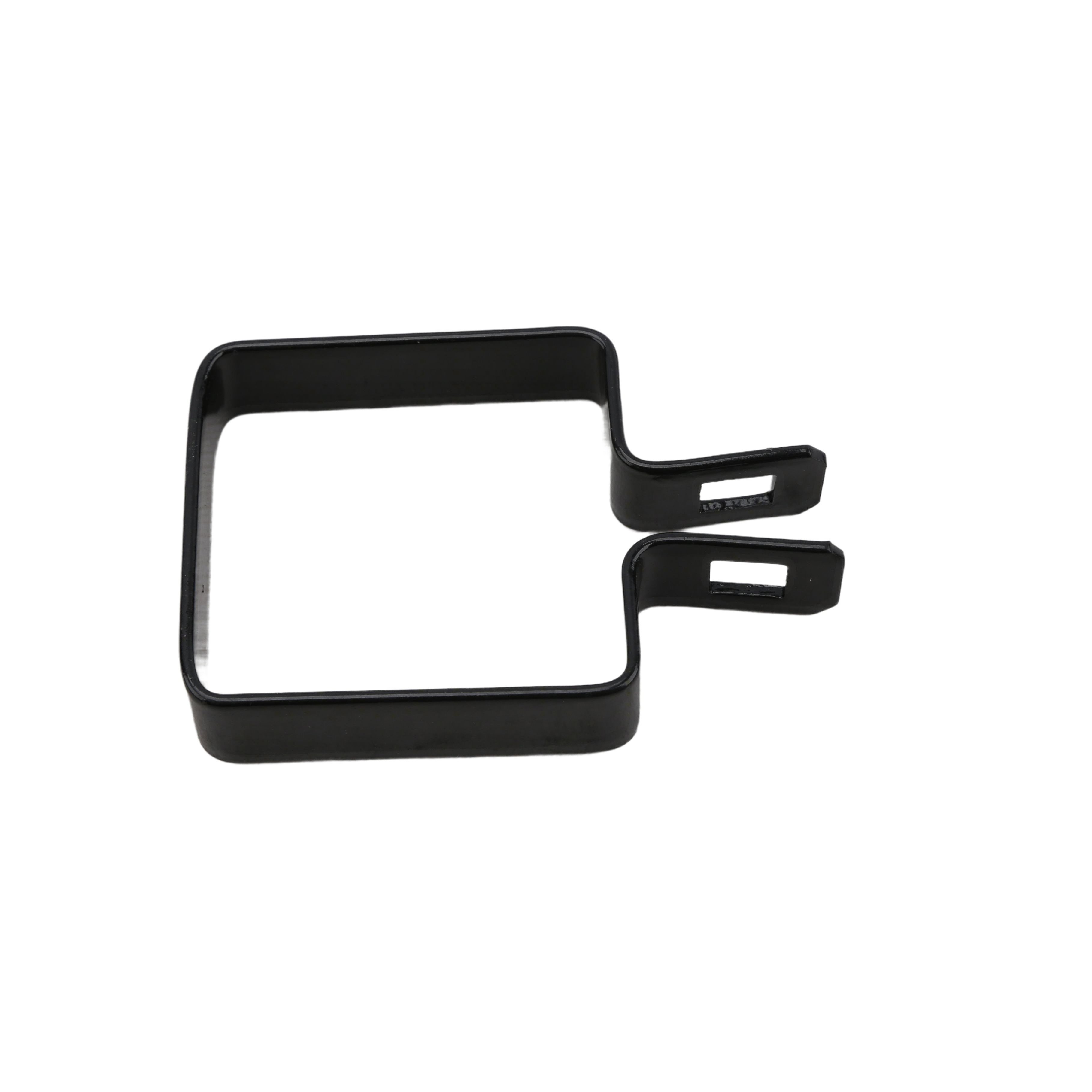 2 1/2" x 2 1/2" Square Brace Band Chain Link 3/4" Galvanized Steel