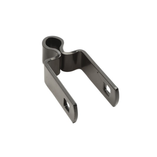 1 1/2" X 1 1/2" Square Female Black Gate Hinge Hot Dip Galvanized Steel (5/8" Pintle)