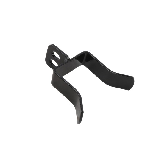 1 1/2" Square Drop Fork for Chain Link Fence Gates (Black Pressed Steel) 