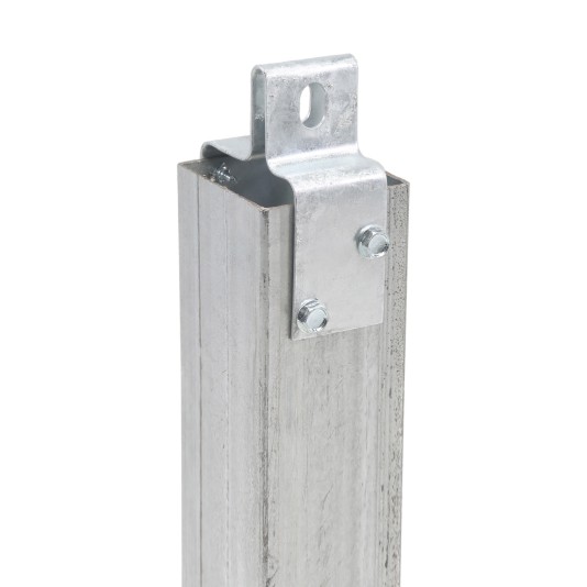 2" x 2" Square End Connector Framing Bracket For 2x2 Metal Structural Beams (Galvanized Steel)