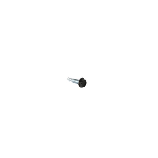#10 x 3/4" Ornamental Steel Self Drilling Screw For Aluminum Fence (Black)