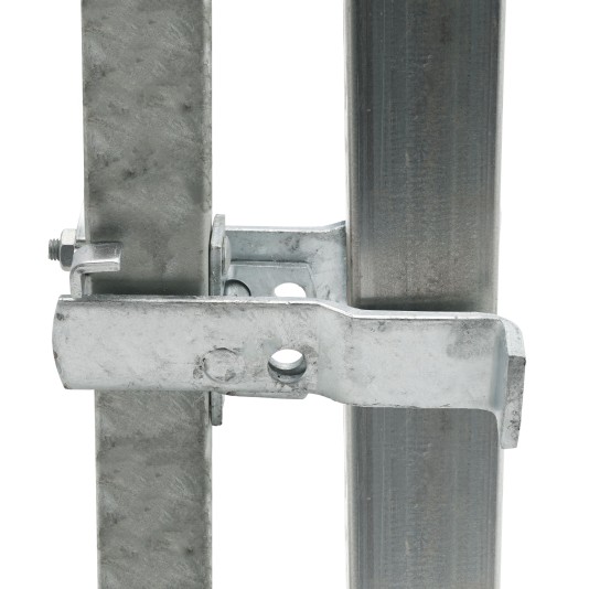 Square Post Fulcrum Gate Latch - Fits 2" Square Gate Frame x 2 1/2" Square Gate Post - SFL-225