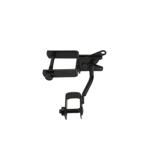 2" x 1" Square Steel Gravity Latch for Steel Gates (Powder Coated Black)