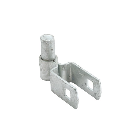 1” x 1" Square Male Gate Post Hinge Chain Link Galvanized Steel (5/8 Pintle) 