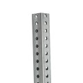 Telspar 1 3/4" x 1 3/4" Square Sign Post with Holes 6' Long 12 Gauge (Pre-Galv Plus G90)