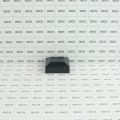 2" Sq. Flat Vinyl Post Cap For Aluminum Post (Black) 2x2