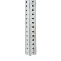Telspar 2 x 2" Square Sign Post with Holes 10' Tall 12 Gauge (Pre-Galv Plus G90)
