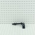 Chain Link 5/8" x 5" Male J-Bolt with Bolt on Barrel Hinge with Ball Bearings and Grease Zerk (Zinc and Powder Coated Black)