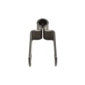 1 1/2" X 1 1/2" Square Female Black Gate Hinge Hot Dip Galvanized Steel (5/8" Pintle)