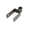 1 1/2" X 1 1/2" Square Female Black Gate Hinge Hot Dip Galvanized Steel (5/8" Pintle)