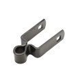 1 1/2" X 1 1/2" Square Female Black Gate Hinge Hot Dip Galvanized Steel (5/8" Pintle)