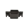 1 1/2" Black Square Chain Link Fence Gate Collar For Gate Latch Assemblies (Pressed Steel) (Square Fittings)