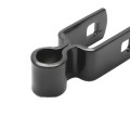 1" x 1" Square Female Gate Hinge Black Hot Dip Galvanized Steel (5/8" Pintle)