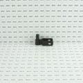 1" x 1" Square Male Gate Post Hinge Chain Link Black Galvanized Steel (5/8 Pintle) (Square Fittings)