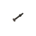 Chain Link 3/8" x 3" Carriage Bolt & Nut (HDG & Powder Coated Black) (Default)
