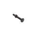 Chain Link 3/8" x 3" Carriage Bolt & Nut (HDG & Powder Coated Black) (Default)