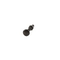 Chain Link 3/8" x 3" Carriage Bolt & Nut (HDG & Powder Coated Black) (Default)