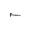 Elite #8 x 3/4" Stainless Steel Self Drill Screw For Aluminum Fence (Black) (Default)