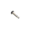 Elite #8 x 3/4" Stainless Steel Self Drill Screw For Aluminum Fence (Black) (Default)