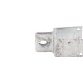 1 1/2" x 1 1/2" Square End Connector Framing Bracket For 1.5" Sq. Nominal Wooden Beams (Galvanized Steel)