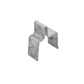 2" x 2" Square End Connector Framing Bracket For 2x2 Metal Structural Beams (Galvanized Steel)