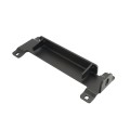 Goliath Heavy Duty Industrial Dumpster Gate Latch Lockable - Flip Latch For Double Drive Gate Powder Coated Black