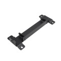 Goliath Heavy Duty Industrial Dumpster Gate Latch Lockable - Flip Latch For Double Drive Gate Powder Coated Black