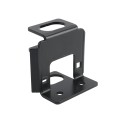 Goliath Heavy Duty Industrial Dumpster Gate Latch Lockable - Slide Bolt Latch For Double Drive Gate Powder Coated Black