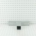 Square 3 Way Bracket for 1 1/2" SQ / 2" SQ Tubing Hot Dip Galvanized Steel