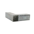 Square Corner Bracket for 1 1/2" SQ / 2" SQ Tubing Hot Dip Galvanized Steel