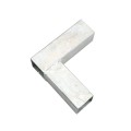 Square Corner Bracket for 1 1/2" SQ / 2" SQ Tubing Hot Dip Galvanized Steel