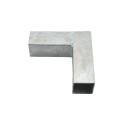 Square Corner Bracket for 1 1/2" SQ / 2" SQ Tubing Hot Dip Galvanized Steel