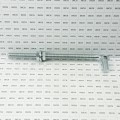 Chain Link 3/4" x 12" Male J-Bolt Gate Hinge w/ 2 Nuts (Galvanized Steel)