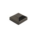 2" x 2" Square Aluminum Flat Post Cap For 2" Square Aluminum Fence Posts (Post Caps)
