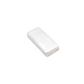 1 1/2" x 3 1/2" Flat Galvanized Steel Post Cap for Wood 2x4 -(Fits Actual 1 1/2" x 3 1/2" OD Wood)