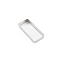 1 1/2" x 3 1/2" Flat Galvanized Steel Post Cap for Wood 2x4 -(Fits Actual 1 1/2" x 3 1/2" OD Wood)
