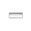 1 1/2" x 3 1/2" Flat Galvanized Steel Post Cap for Wood 2x4 -(Fits Actual 1 1/2" x 3 1/2" OD Wood)