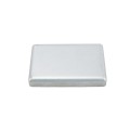 3 1/2" x 5 1/2" Flat Galvanized Steel Square Post Cap for Wood 4x6 (Fits Actual 3 1/2" x 5 1/2" OD Wood)