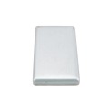 3 1/2" x 5 1/2" Flat Galvanized Steel Square Post Cap for Wood 4x6 (Fits Actual 3 1/2" x 5 1/2" OD Wood)
