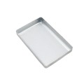 3 1/2" x 5 1/2" Flat Galvanized Steel Square Post Cap for Wood 4x6 (Fits Actual 3 1/2" x 5 1/2" OD Wood)